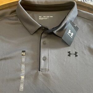 Under Armour Men's Charcoal Polo Shirt